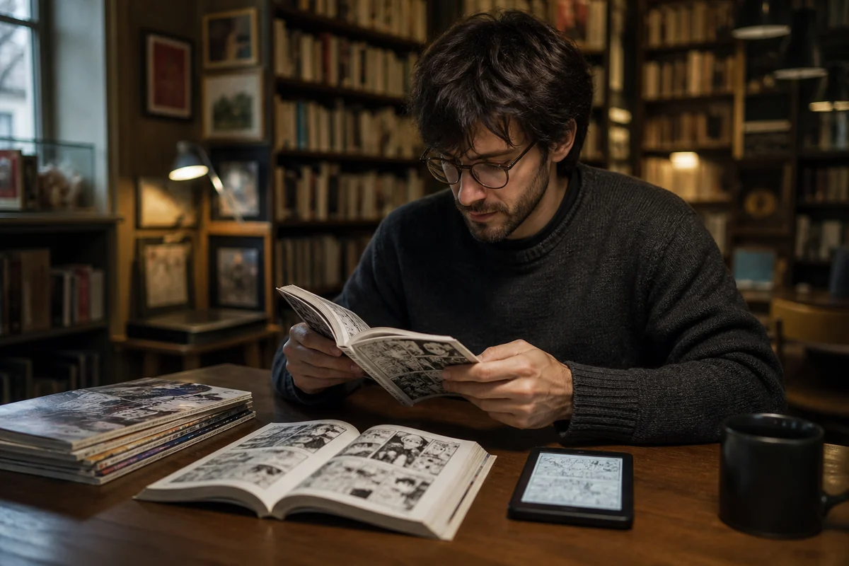 Eine Leserin vergleicht Manga als Einzelband, Magazin und digitale Ausgabe.
